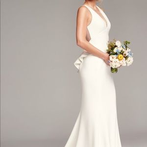 NEW Never Worn Amsale Demi Wedding